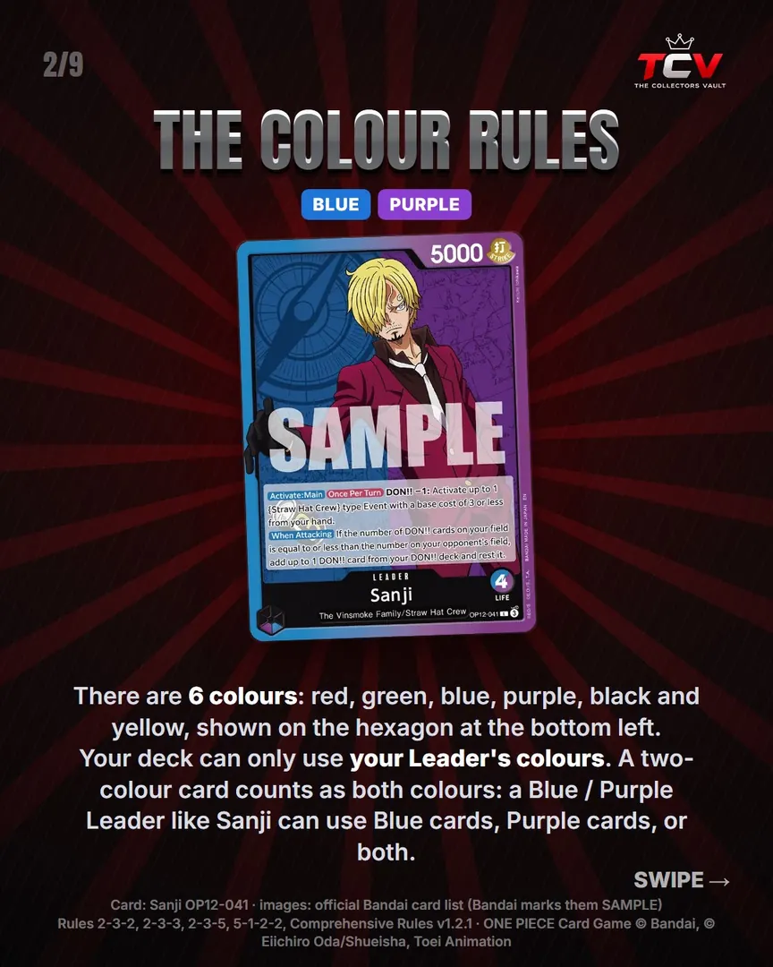 One Piece School #2: The 6 Colours, slide 2 of 9