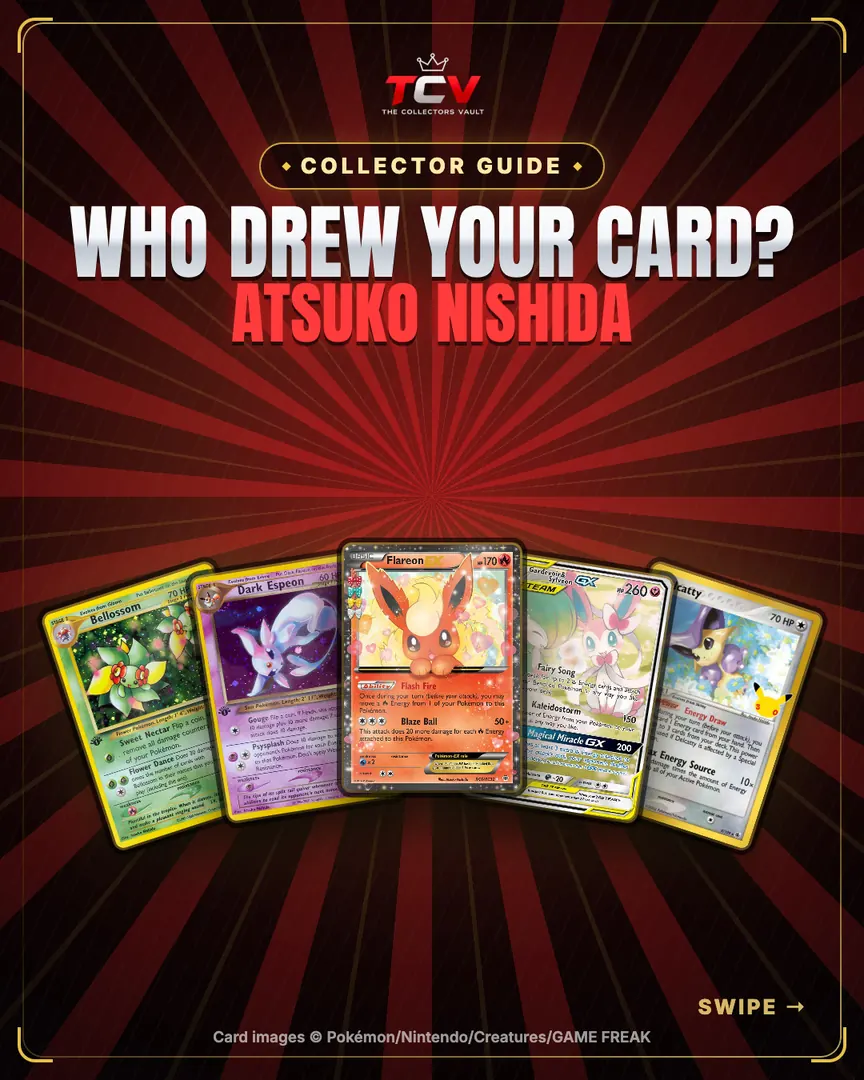 Who Drew Your Card? #2: Atsuko Nishida, slide 1 of 7