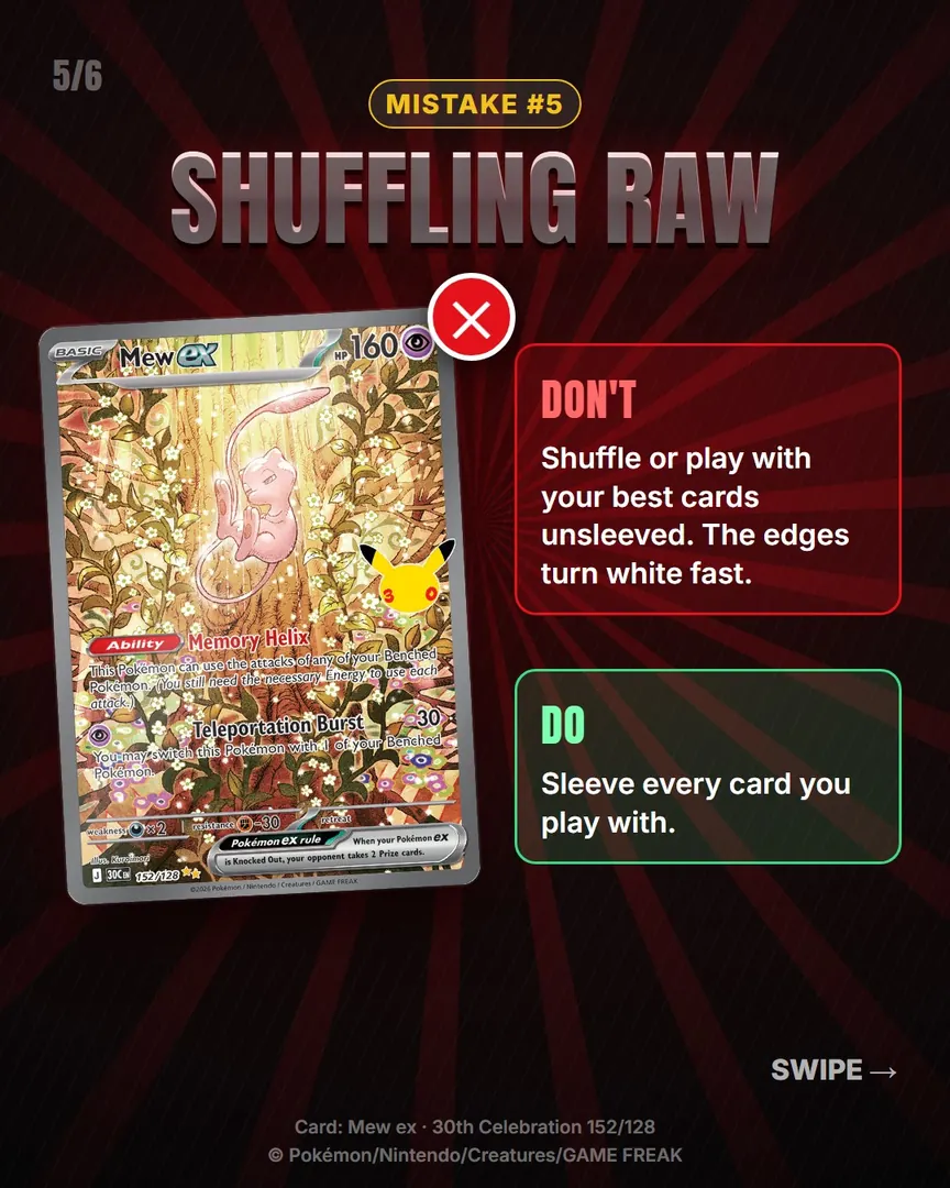 6 Card-Care Mistakes We All Make, slide 6 of 7