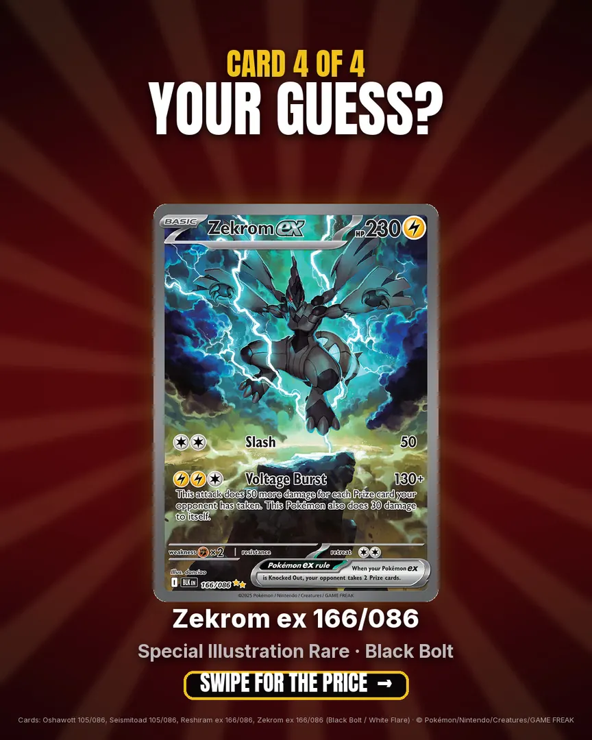 Guess the Price: Black Bolt & White Flare, slide 8 of 9